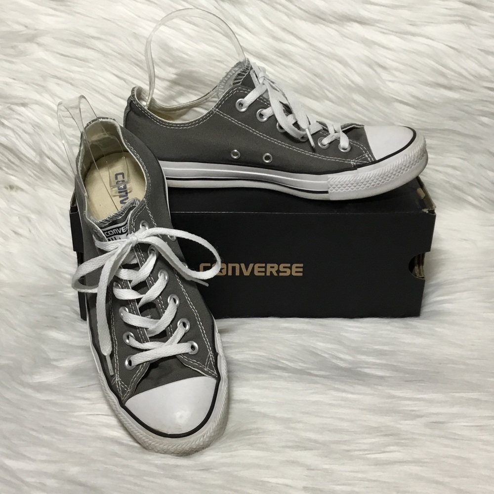 Converse CTAS Ox Low Classic Canvas - Charcoal Unisex EUR 39.5